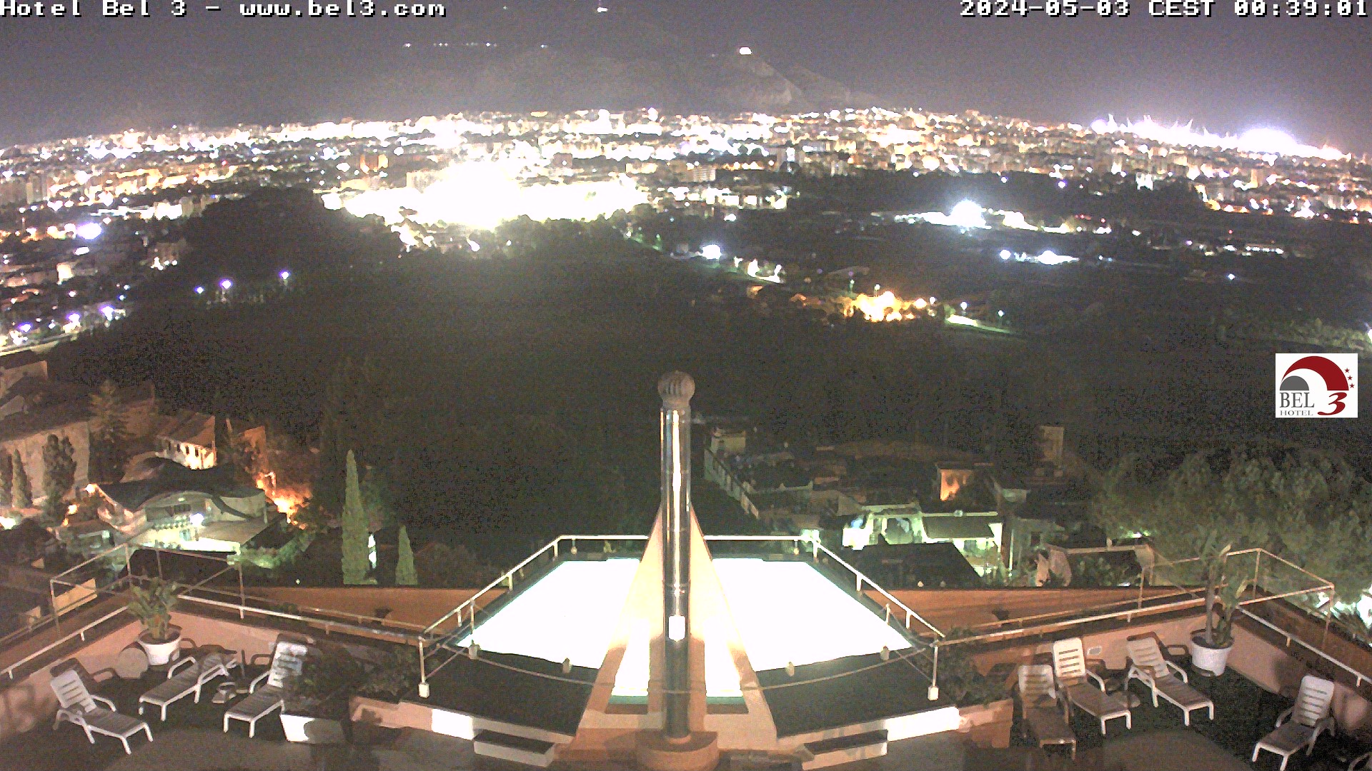 Palermo, webcam dal Monte Pellegrino di [url]http://www.bel3.com[/url]